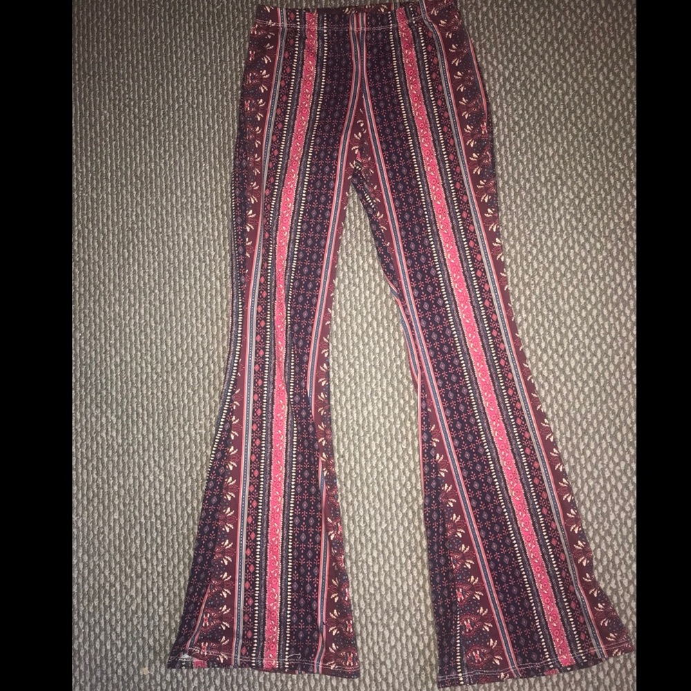 Stretchy flare comfy pants